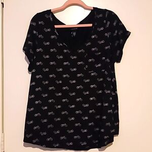 Torrid motorcycle tee